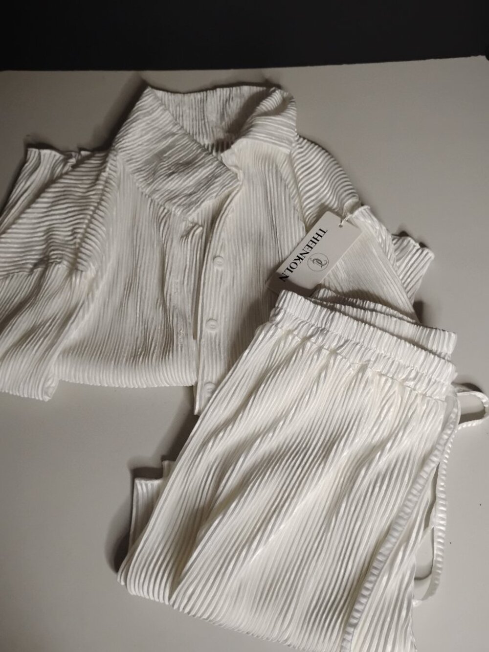 THE NKOLN Women's Flowy & Ribbed Loungewear Set Size M NWT